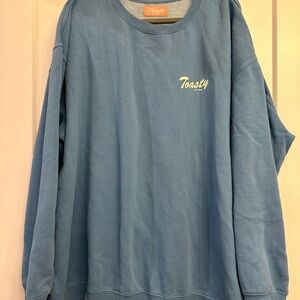 The Toast Podcast Women's Blue Sweatshirt